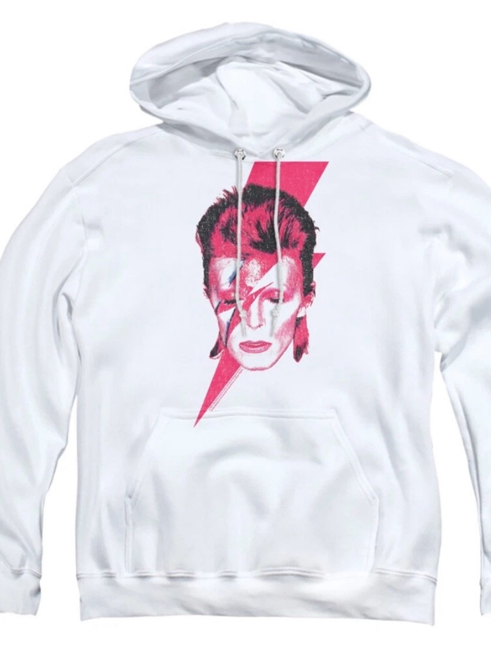 New David Bowie "Aladdin Sane" Pullover Hoodie Size Large
